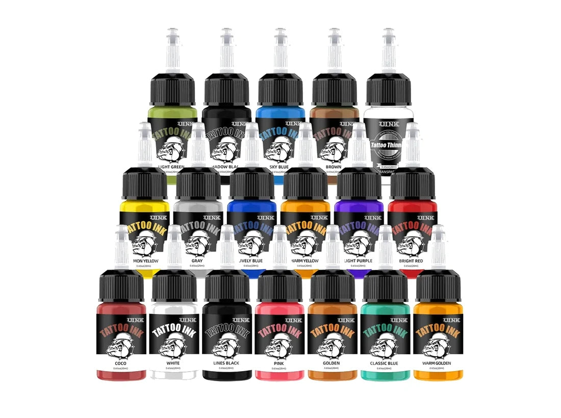 UINK tattoo ink bottles and ink sets