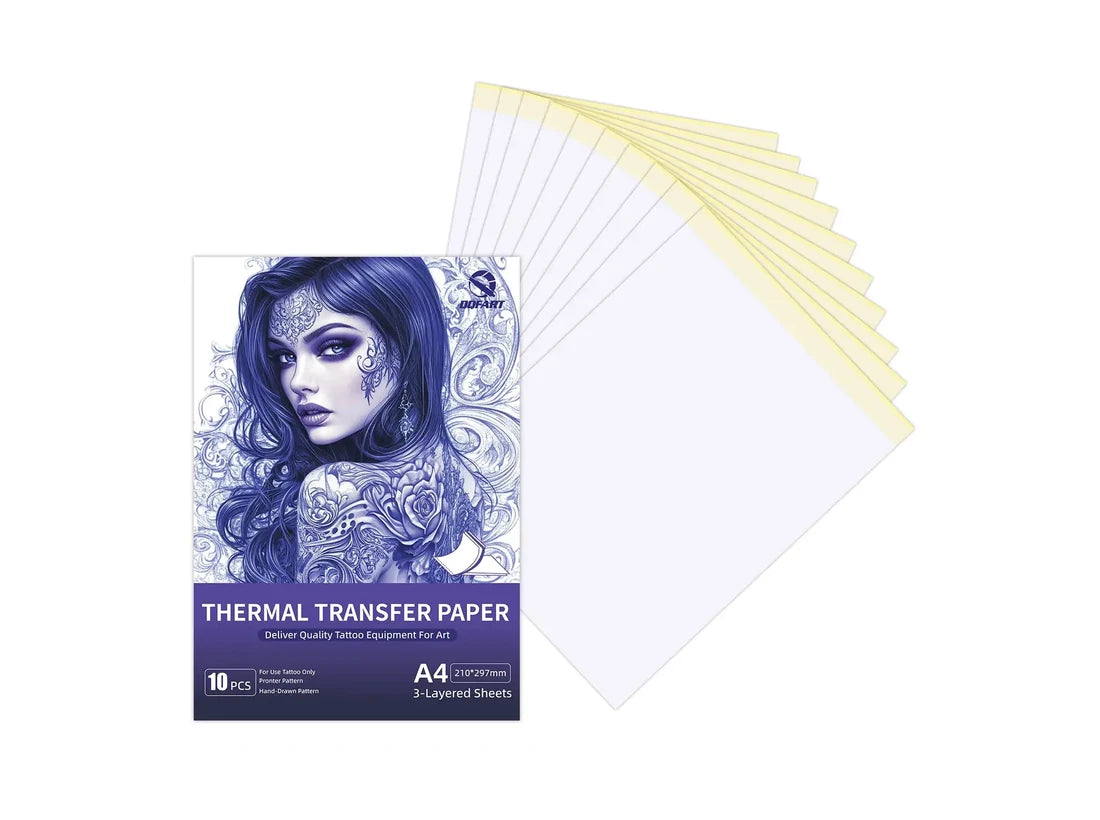 Tattoo stencil transfer products