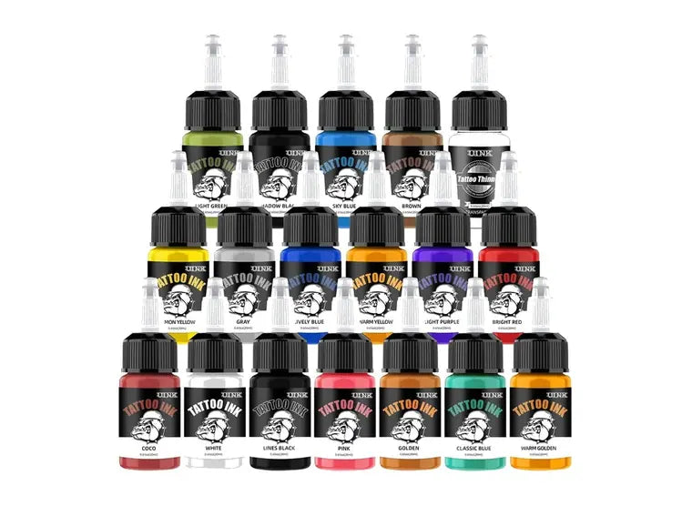UINK tattoo ink bottles and ink sets