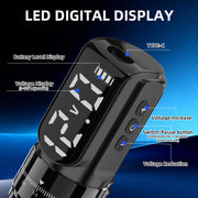 DQFART Adjustable Stroke Color-Screen Wireless Tattoo Pen Kit