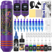 DQFART Dual-Battery Wireless Tattoo Pen Starter Kit
