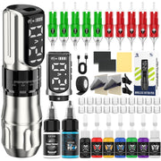 DQFART Long-Runtime Dual-Battery Tattoo Pen Maintenance Kit