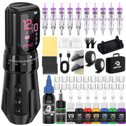 UINK Adjustable-Stroke Wireless Tattoo Pen Travel Case Kit