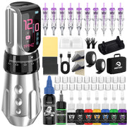 UINK Adjustable-Stroke Wireless Tattoo Pen Travel Case Kit