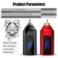 DQFART LED Wireless Tattoo Power Supply 1500mAh RCA product image 1
