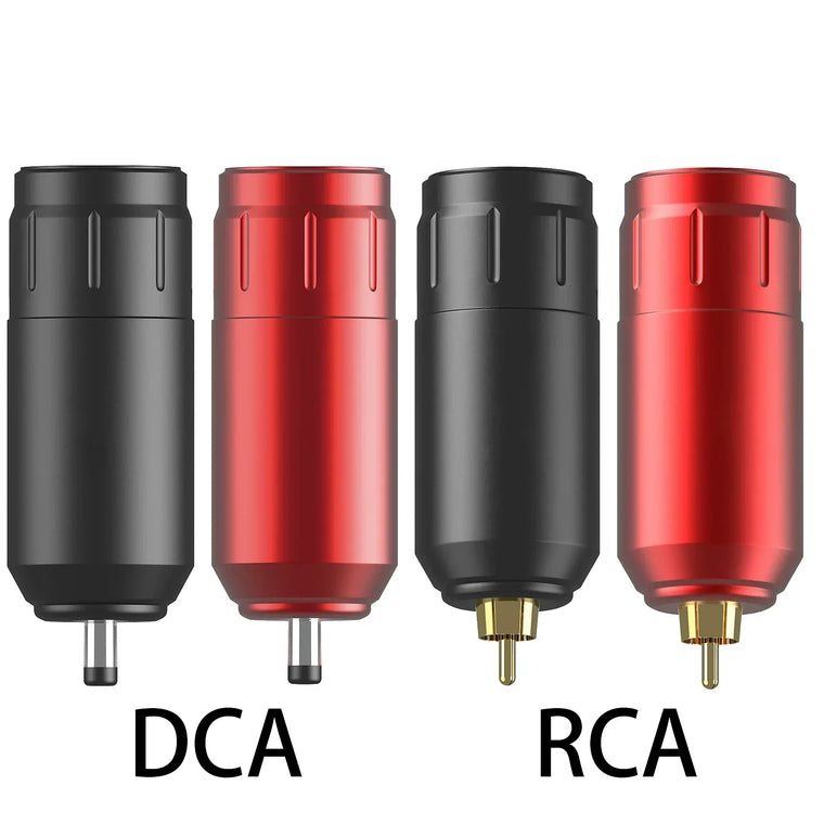 DQFART Mini Wireless Tattoo Battery Power Supply DC RCA for Tattoo Machines