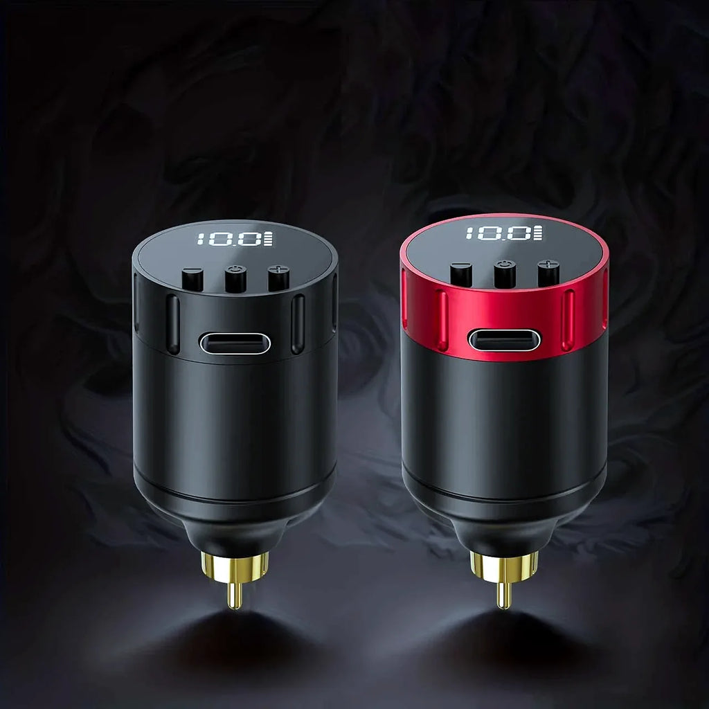 DQFART PS-01 Mini LED Tattoo Power Supply 1300mAh RCA product image 4