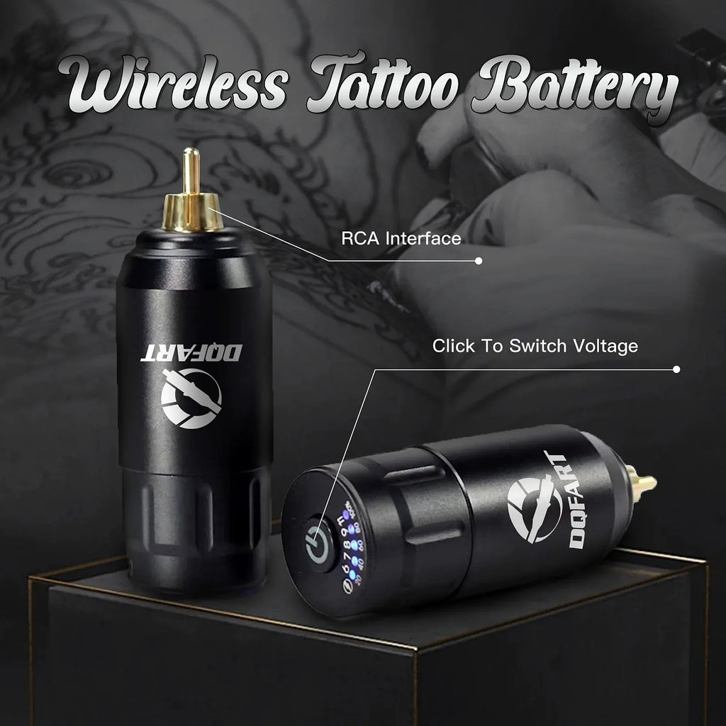 DQFART TS-059 Wireless Tattoo Battery Power Supply 1200mAh product image 5