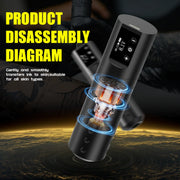 DQFART cordless tattoo pen kit for beginner tattoo supply setup