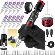 DQFART Wireless Tattoo Gun Kit with Battery Power Supply for Tattoo Artists