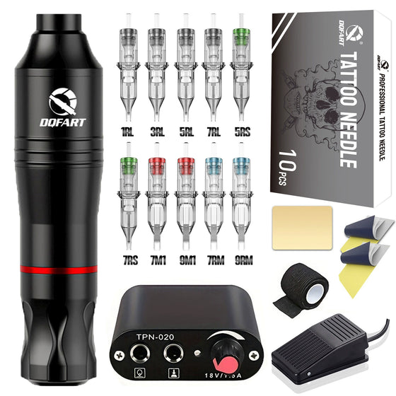 DQFART Beginner Tattoo Gun Kit with Motor Pen product image 1