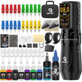 DQFART Wireless Tattoo Gun Kit Color Screen 2400mAh product image 1