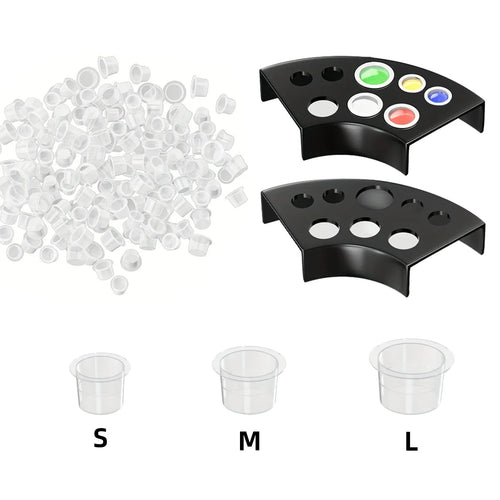 DQFART 8-Hole Tattoo Ink Cup Holder Set product image 1