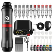 DQFART Rocket V8 Tattoo Gun Kit with Ink for Tattoo Artists