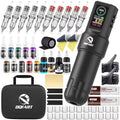 DQFART Color Screen Wireless Tattoo Gun Kit with Ink product image 1