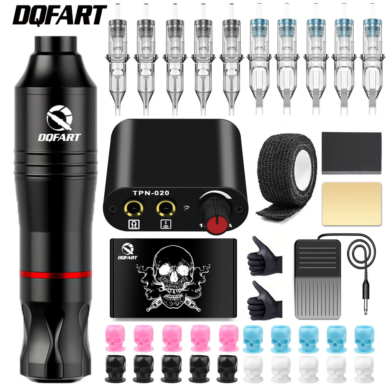 DQFART Beginner Wired Tattoo Gun Kit product image 1