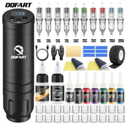 DQFART T1 Wireless Tattoo Gun Kit LED Battery Pen product image 1