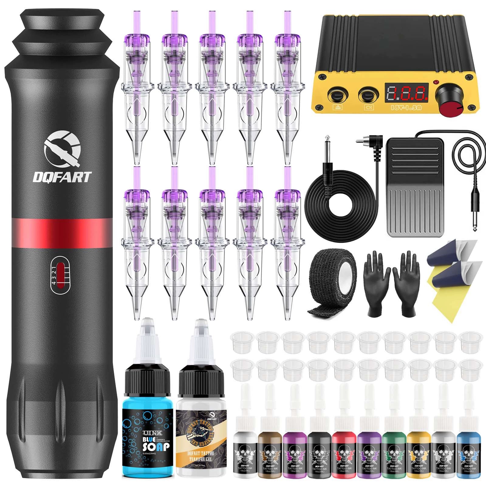 DQFART Rocket V6 Tattoo Gun Kit product image 1