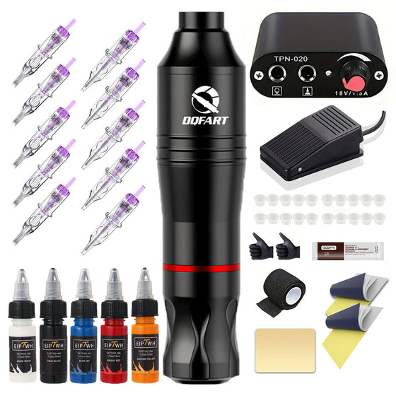 DQFART OP-085 Robert Wired Tattoo Gun Kit product image 1