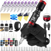 DQFART WTK-122 Rocket V6 Wireless Tattoo Gun Kit for Tattoo Artists