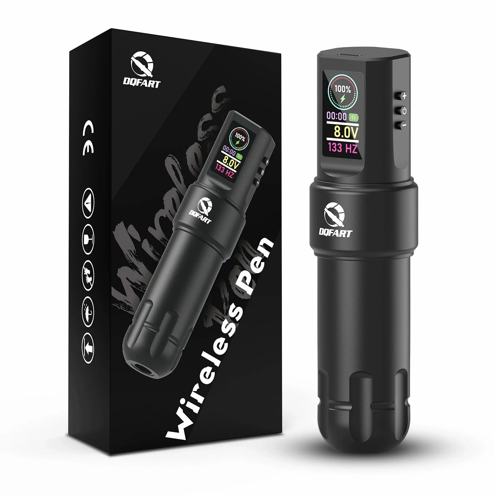 DQFART T3 Pro Wireless Tattoo Pen Color Screen product image 1