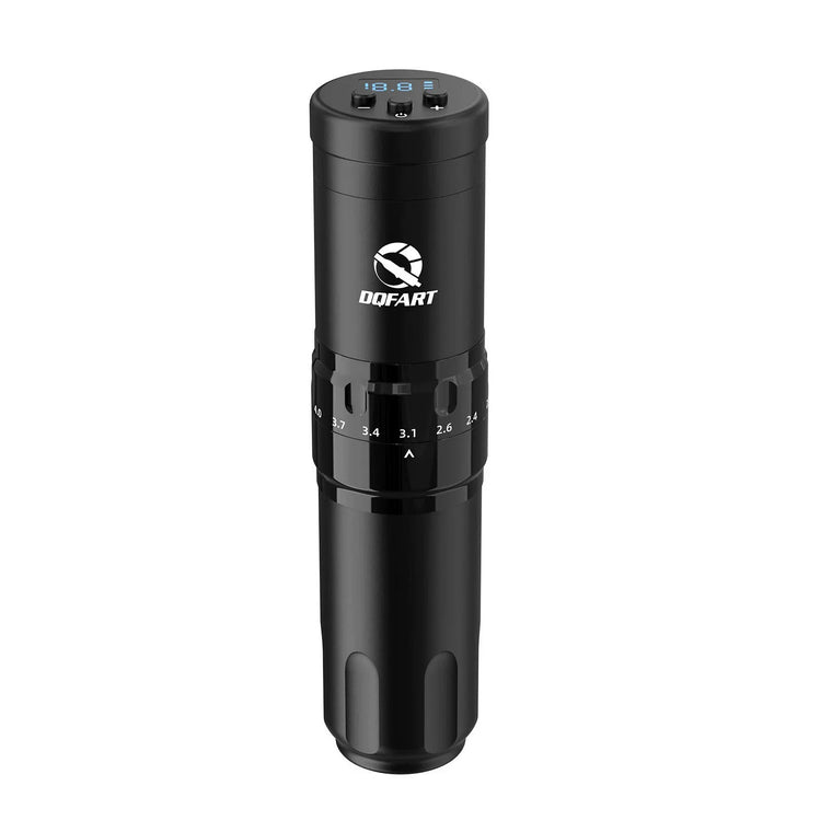 DQFART T1 Pro Adjustable Stroke Wireless Tattoo Gun Pen Machine