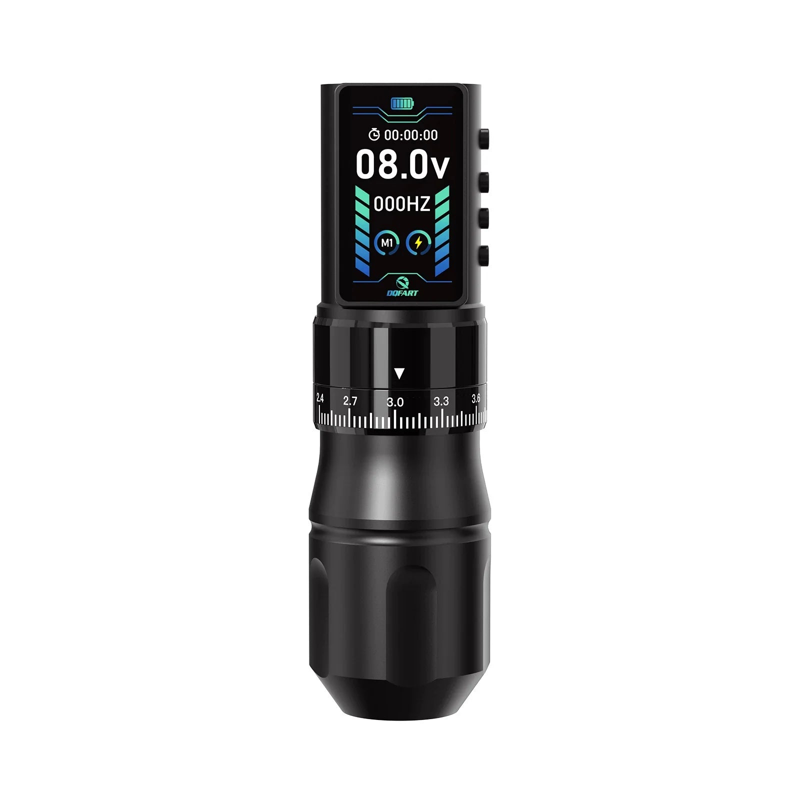 DQFART T8 Adjustable Stroke Wireless Tattoo Pen 2300mAh product image 1