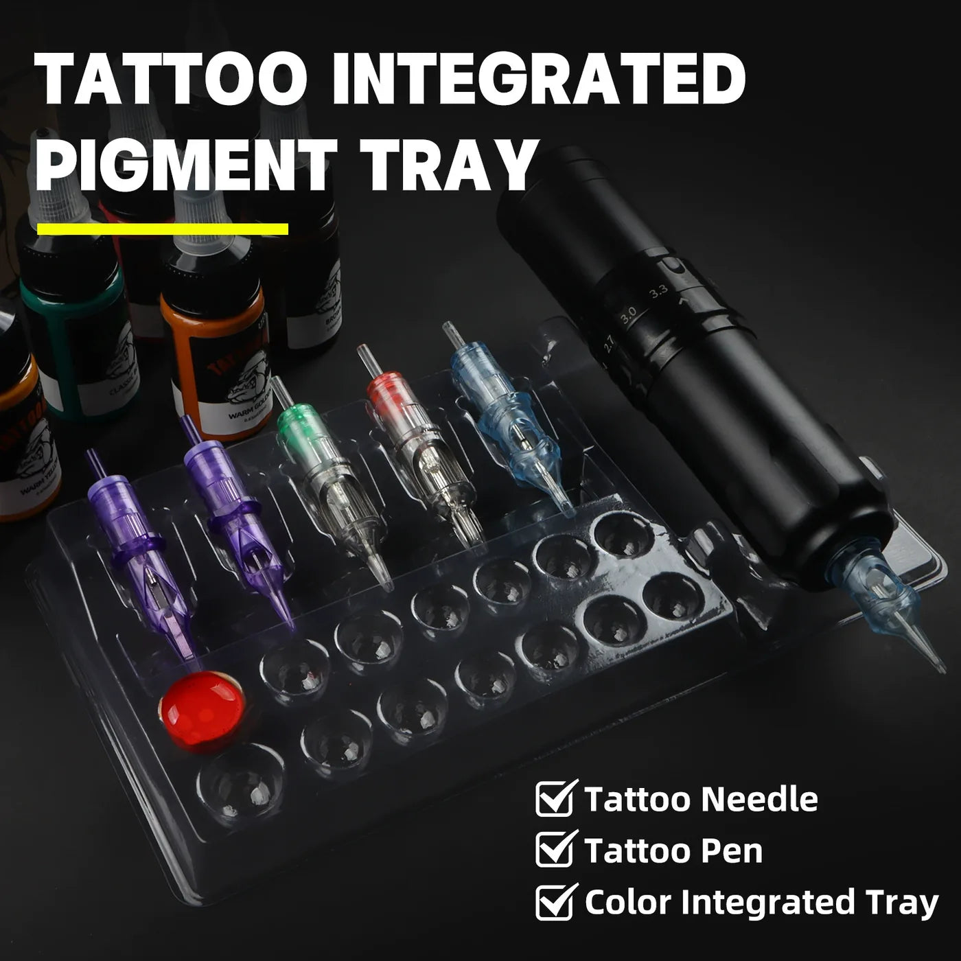 Disposable Tattoo Pigment Tray 10 Pack product image 1
