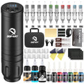 DQFART WTK-158 Wireless Tattoo Gun Kit LED Display color tattoo pen kit product image 1
