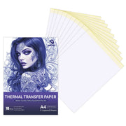 DQFART and UINK Tattoo Transfer Paper 10 Sheets for Tattoo Stencils