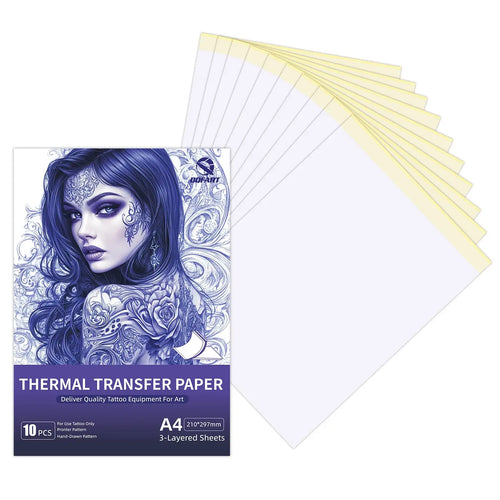 DQFART and UINK Tattoo Transfer Paper 10 Sheets product image 1