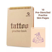 Tattoo Practice Skin Notebook 10 Sheets 1mm for Tattoo Practice
