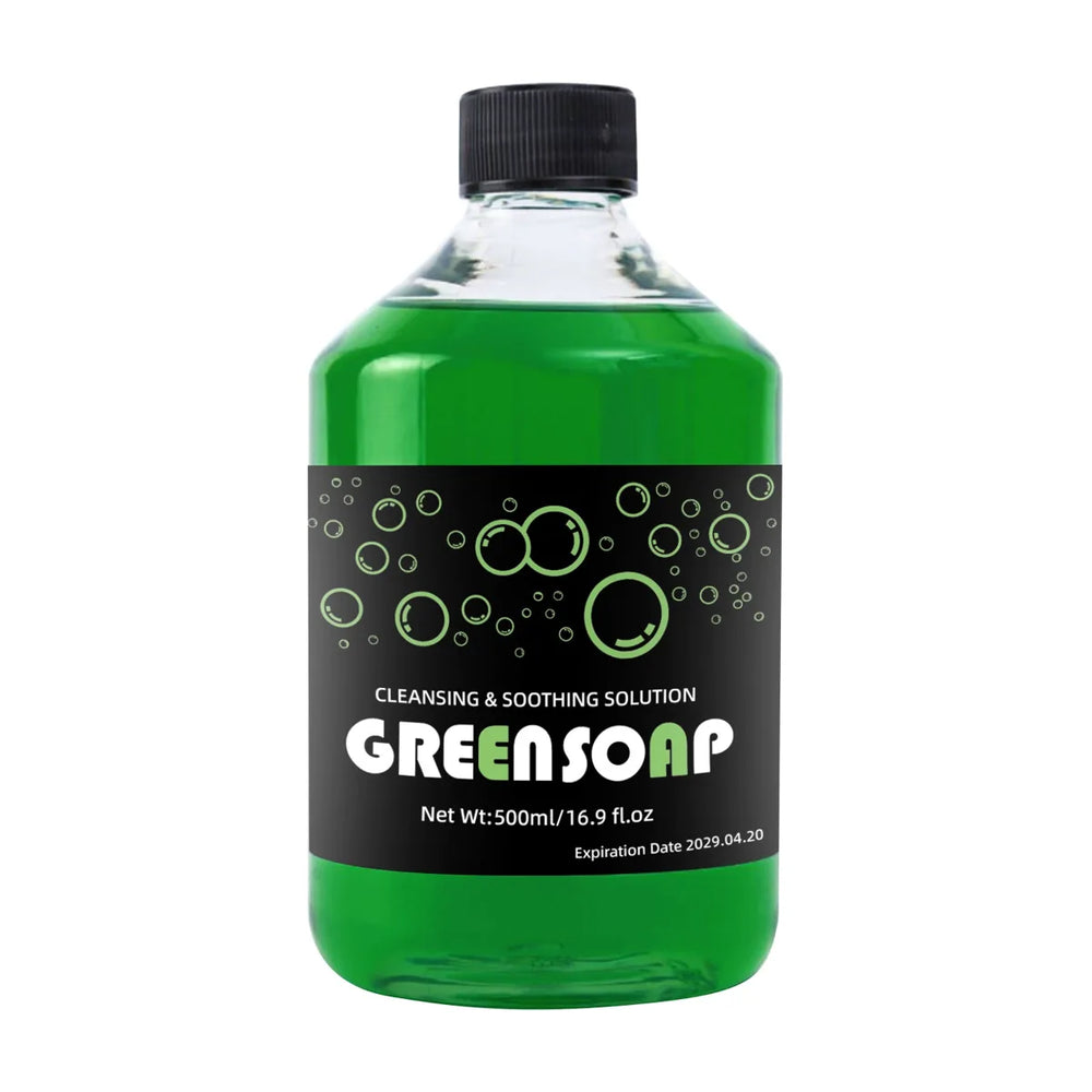 Tattoo Green Soap and Blue Soap 500ml Tattoo Studio Supplies