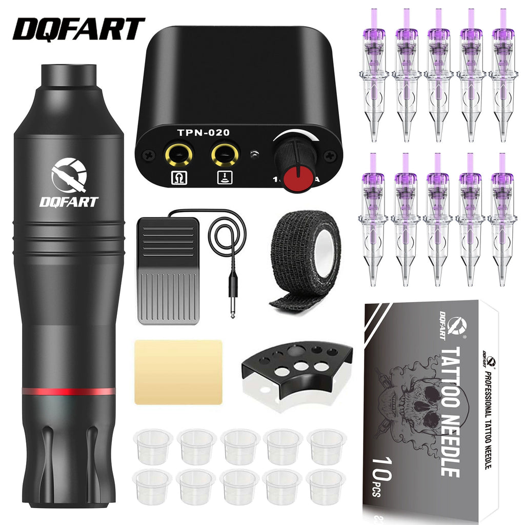 DQFART Beginner Wired Tattoo Gun Kit with Power Supply product image 1