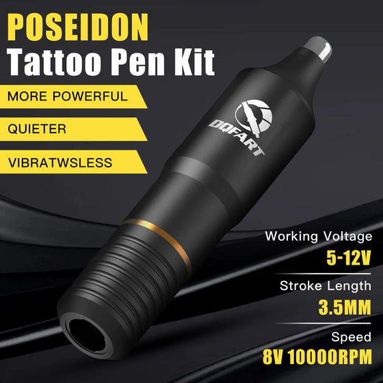DQFART WTK-133K Tattoo Gun Kit with Mini Power Supply plug type tattoo pen kit product image 2