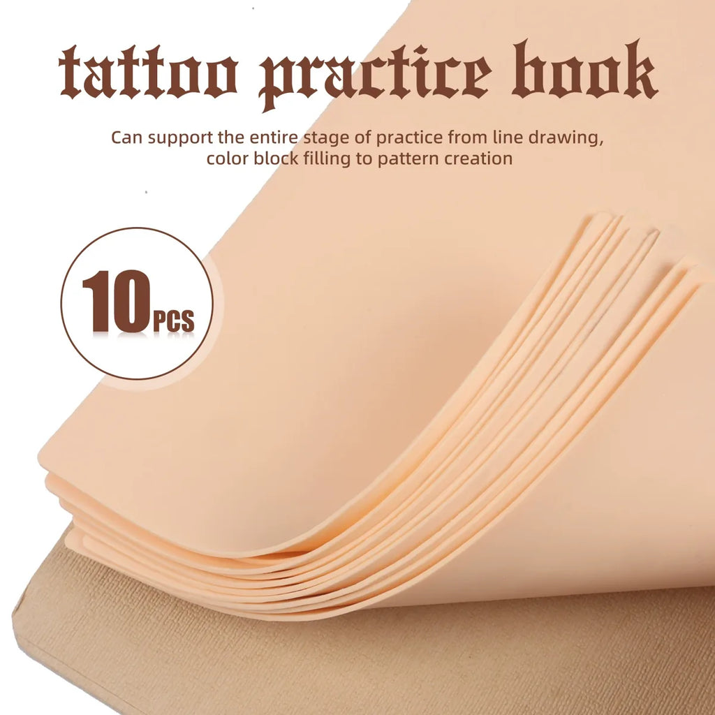Tattoo Practice Skin Notebook 10 Sheets 1mm product image 2