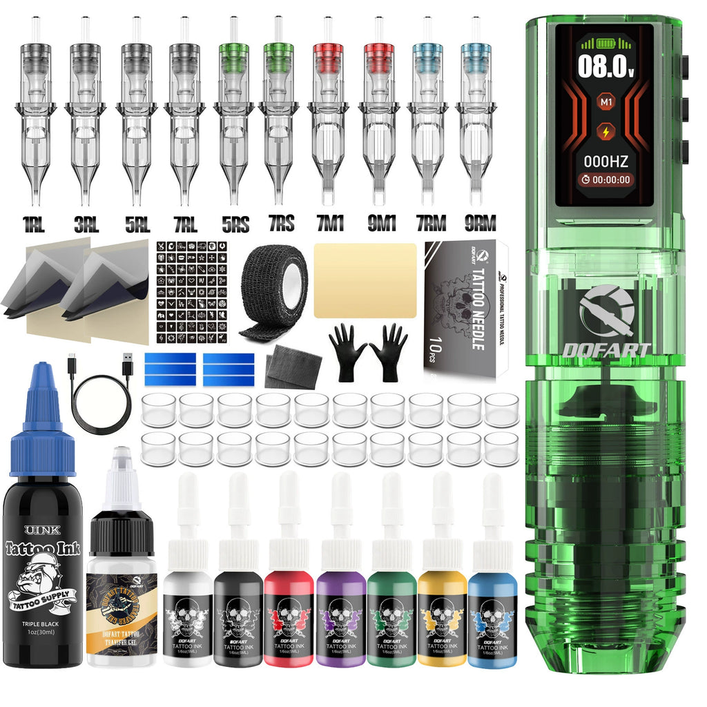 DQFART Wireless Tattoo Gun Kit for Lining and Shading product image 2