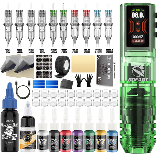 DQFART Wireless Tattoo Gun Kit for Lining and Shading product image 2