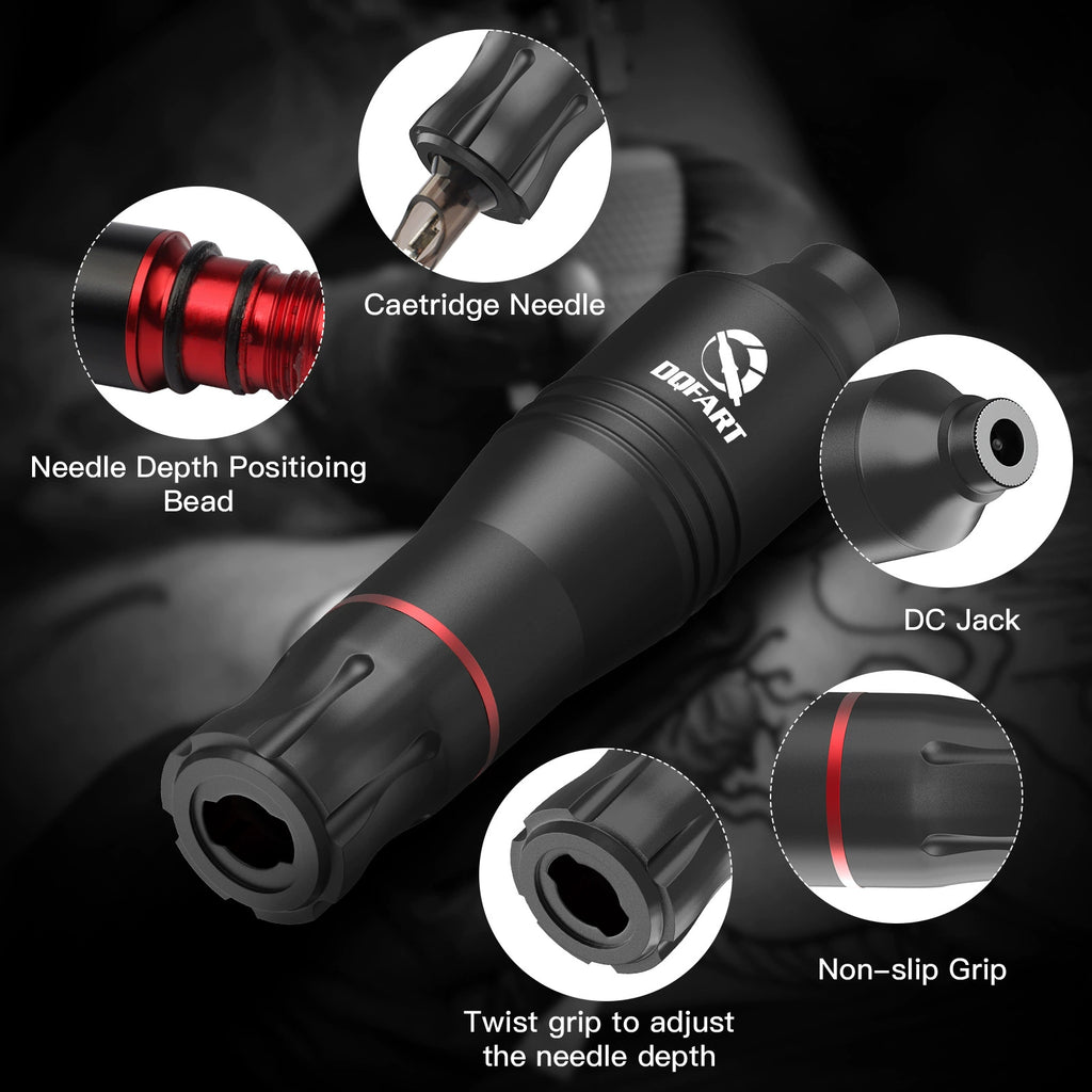 DQFART Beginner Tattoo Gun Kit with Carry Case product image 2