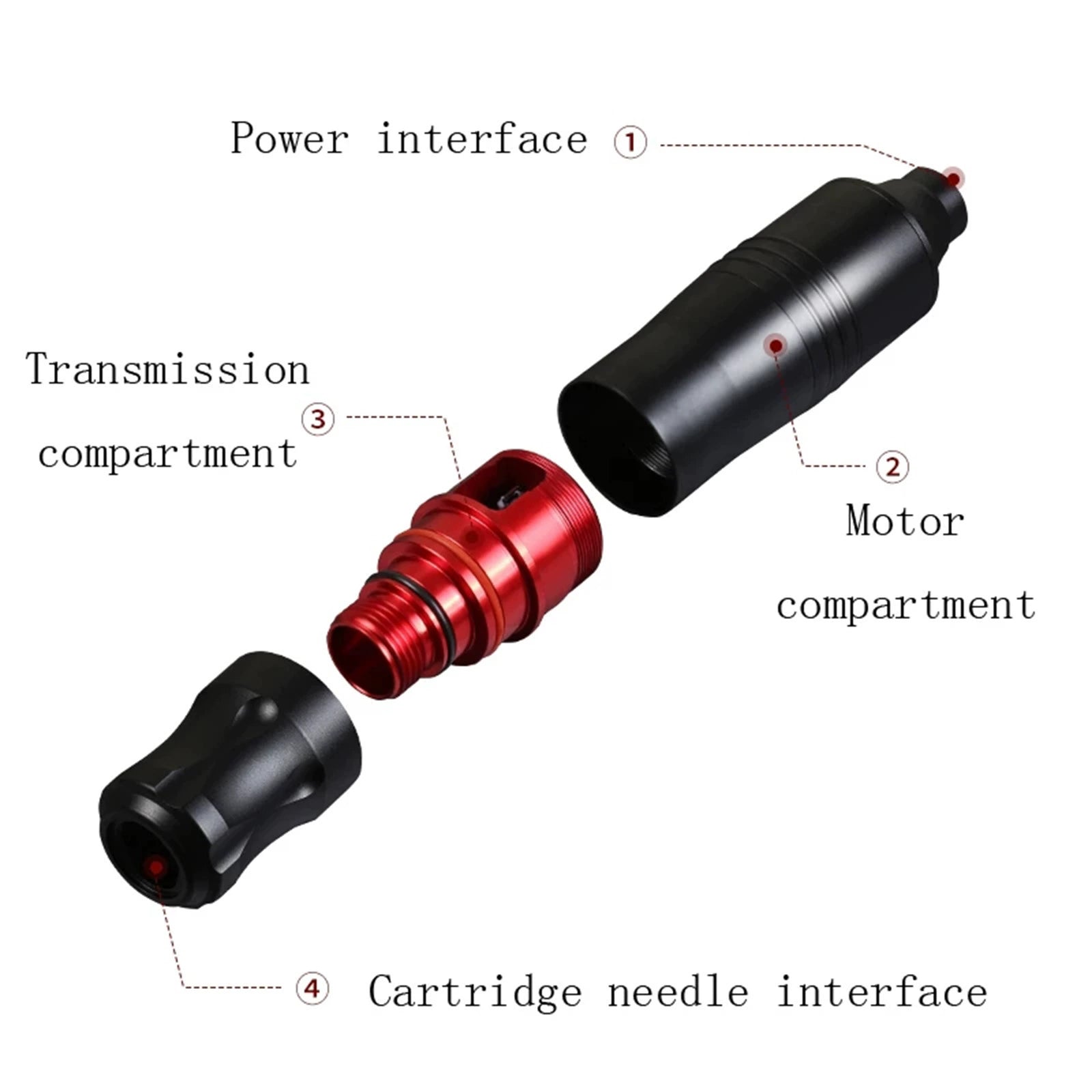 DQFART Beginner Tattoo Gun Kit with Motor Pen product image 2