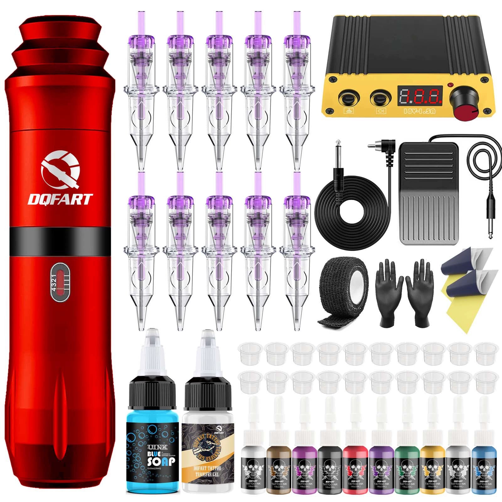 DQFART Rocket V6 Tattoo Gun Kit product image 2