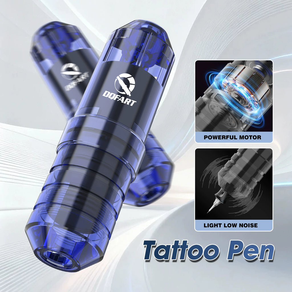 DQFART WTK-106 Beginner Tattoo Gun Kit color tattoo pen kit product image 2