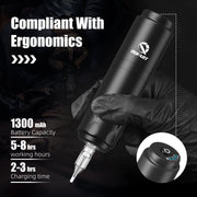 DQFART T4 Wireless Tattoo Gun Kit with Ink and 10 Cartridges product image 2