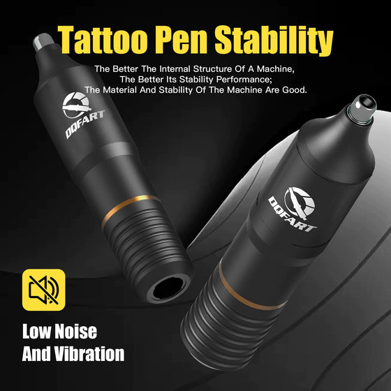 DQFART WTK-133K Tattoo Gun Kit with Mini Power Supply plug type tattoo pen kit product image 3