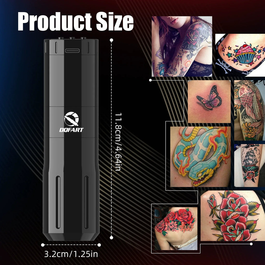 DQFART Mini Wireless Tattoo Pen Digital Display product image 3