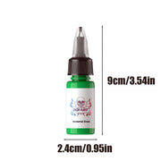 DQFART UV Fluorescent Tattoo Ink Set 8 Colors 15ml