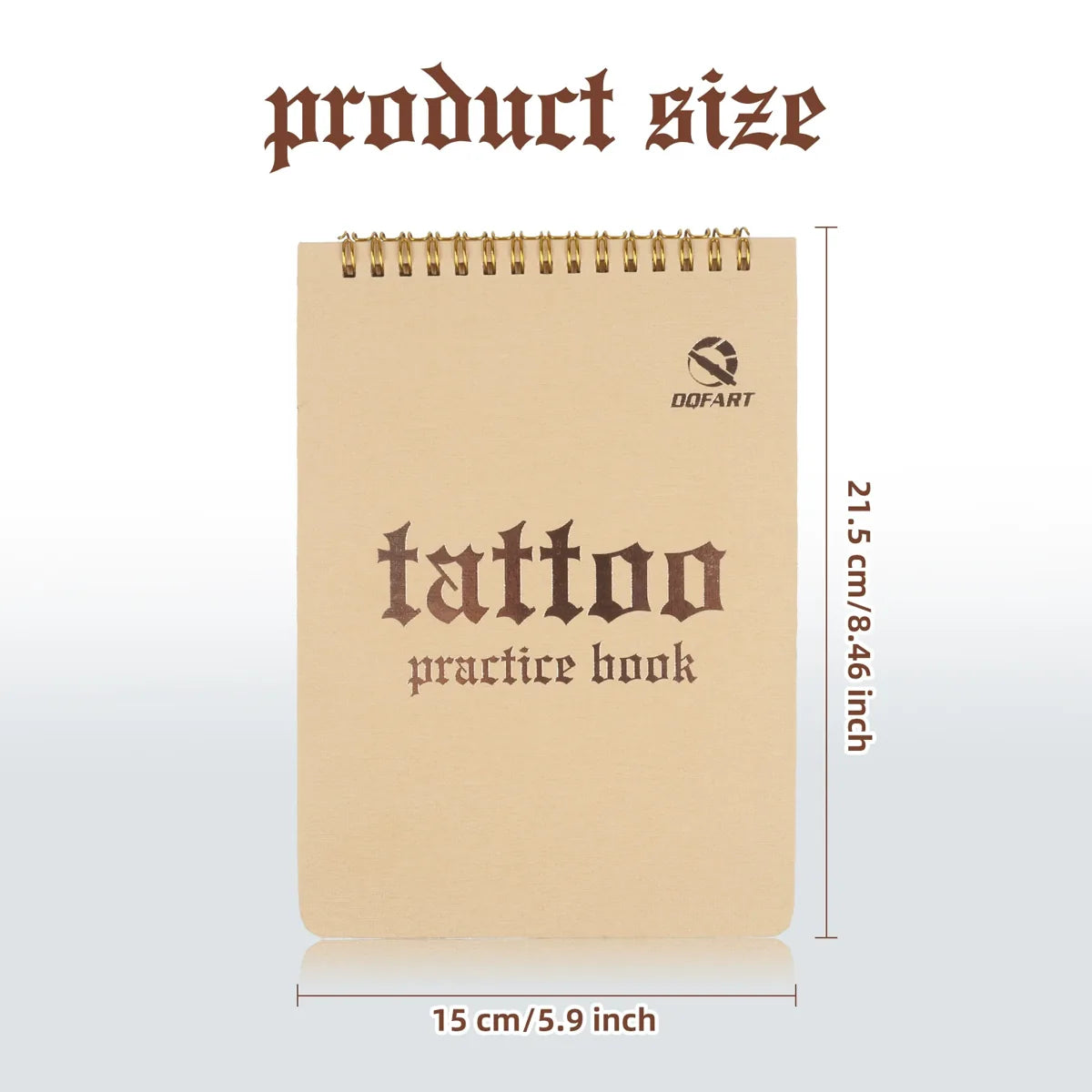 Tattoo Practice Skin Notebook 10 Sheets 1mm product image 3