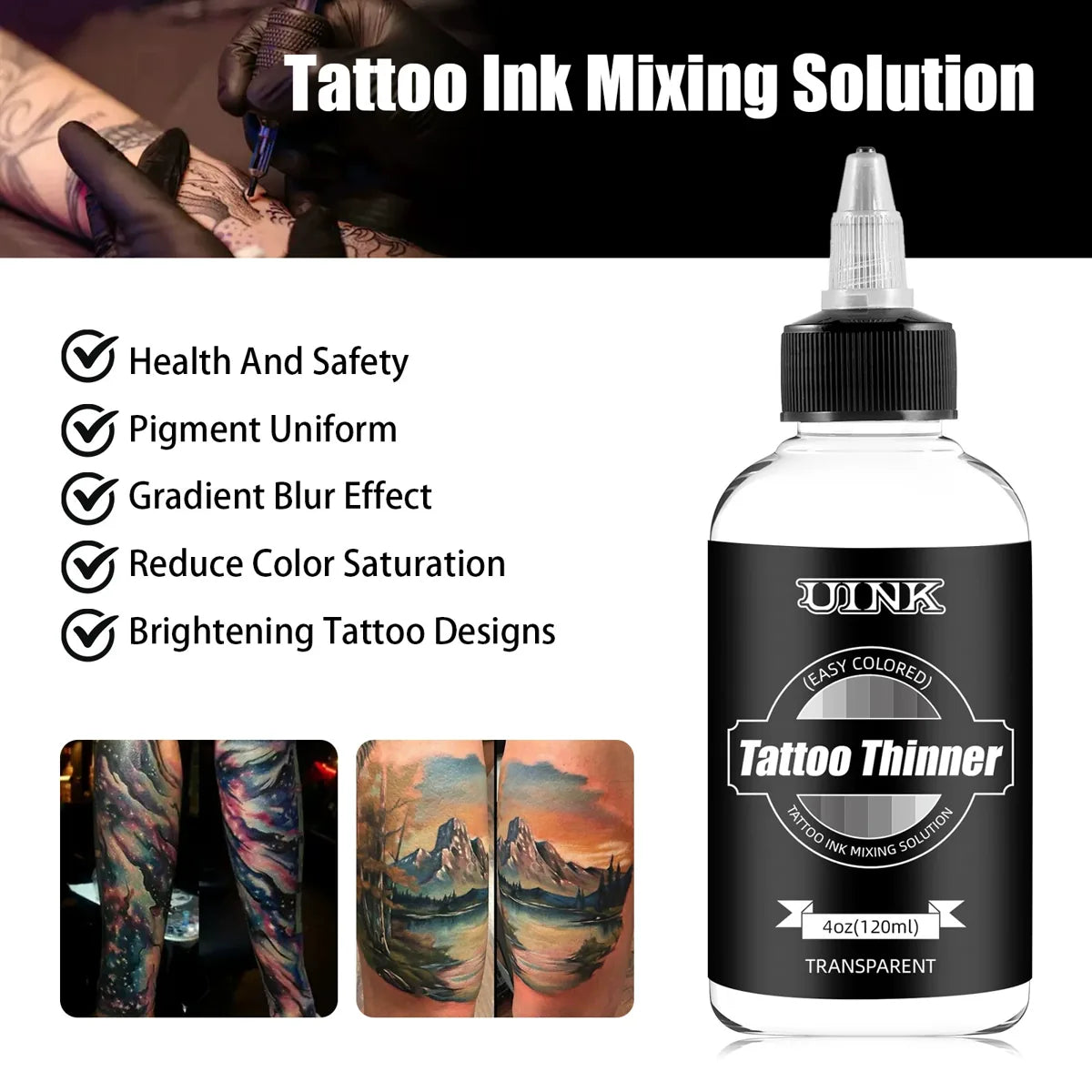 UINK Tattoo Ink Thinner and Mixing Solution product image 3