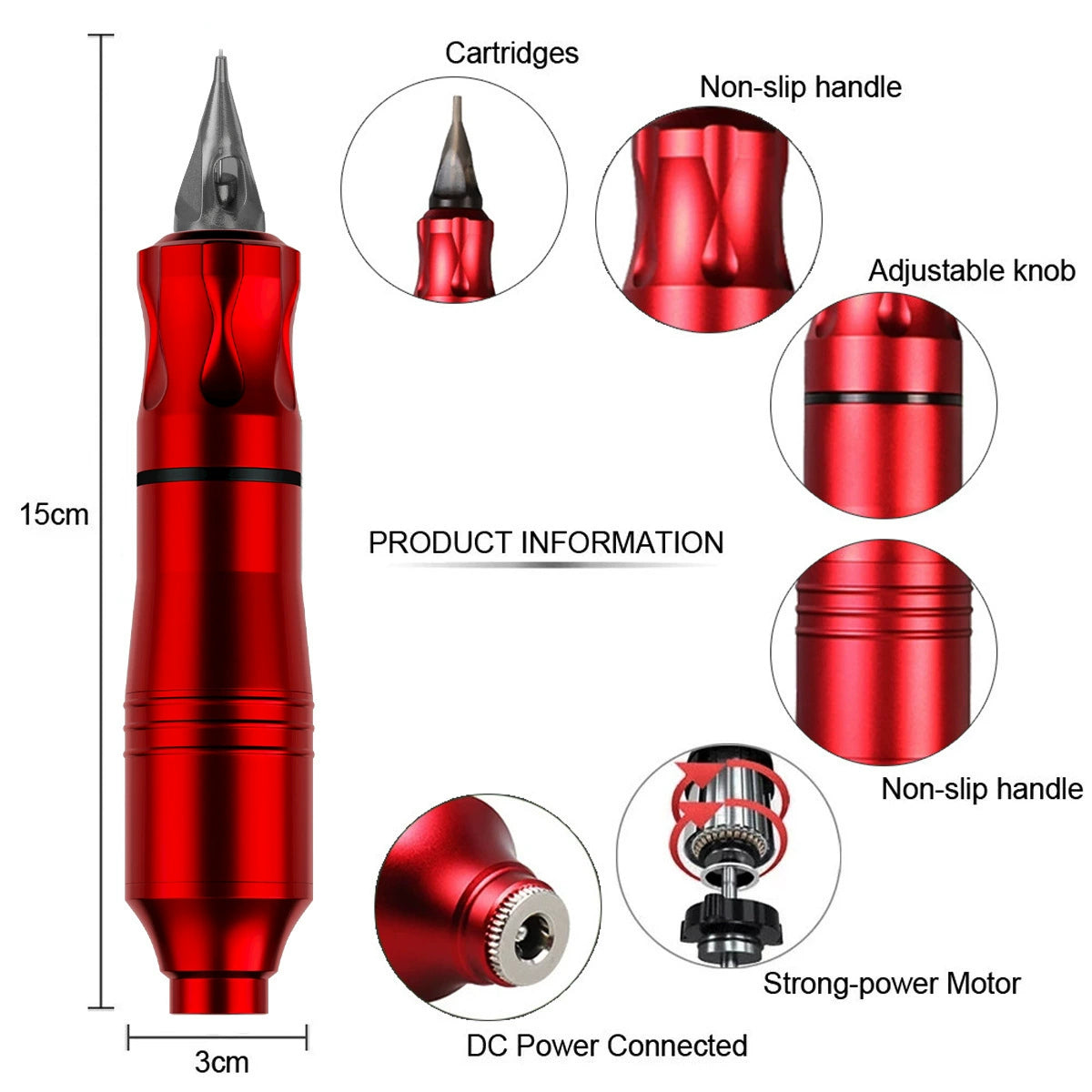 DQFART Robert King Kong Wired Tattoo Gun Kit product image 3