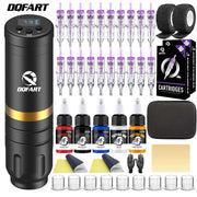 DQFART WTK-131 T1 Wireless Tattoo Gun Kit with Ink product image 3